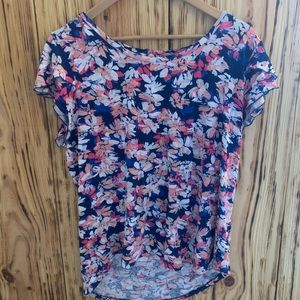 Liz Claiborne floral shirt size XL